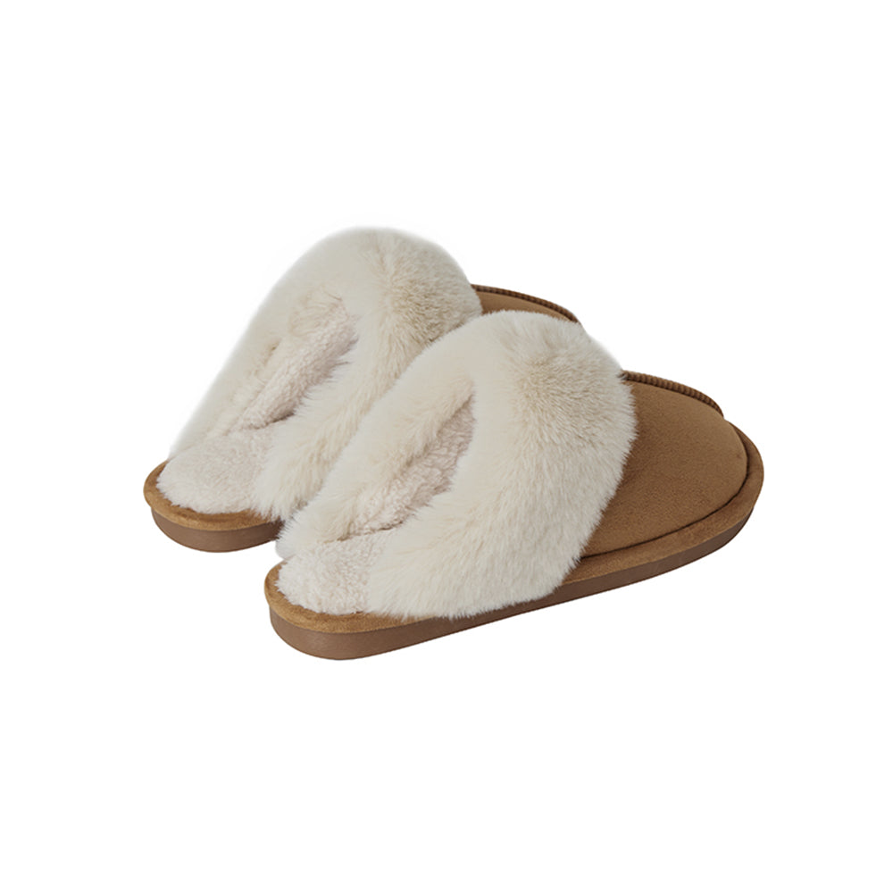 Hausschuhe – warm und weich (braun & beige)