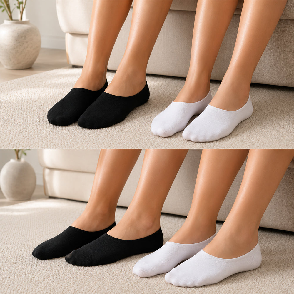 12 Paar unsichtbare Footies/Socken – bequeme Alltagssocken