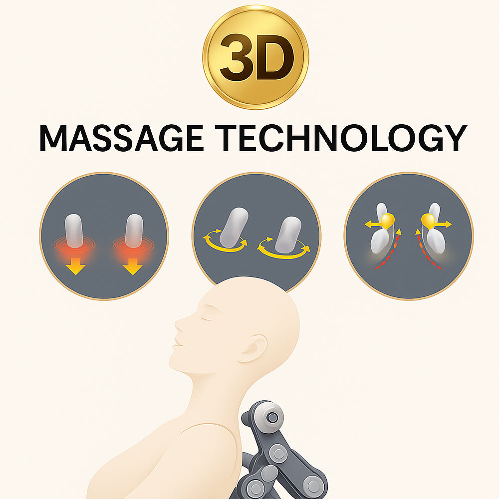 Massagesessel 3D, SL-Technologie und Eleganter Komfort – Modell BN-699