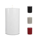 LED-Kerze mit realistisch bewegter Flamme 7,5x12,5cm