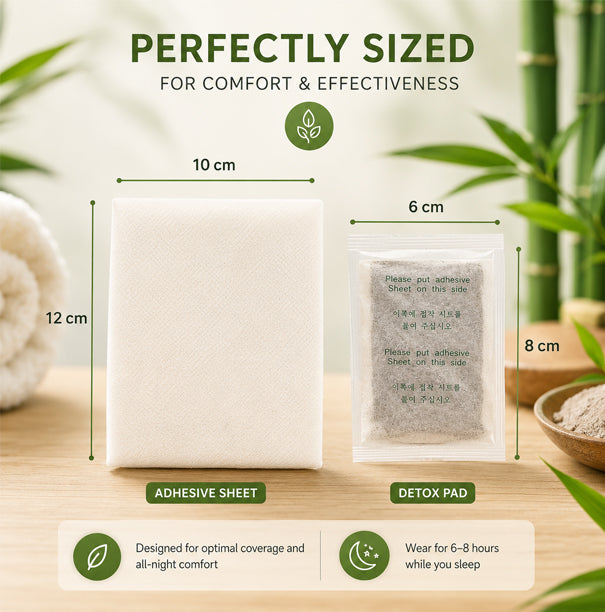Detox Foot Patches Fuß Pflaster- 5 Tage Kur (10stk)