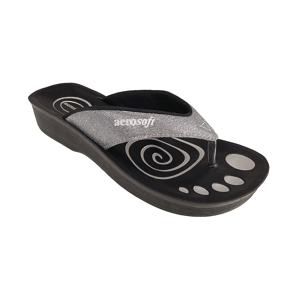 Sandalen Aerosoft Modell 825 mit Glitzereffekt