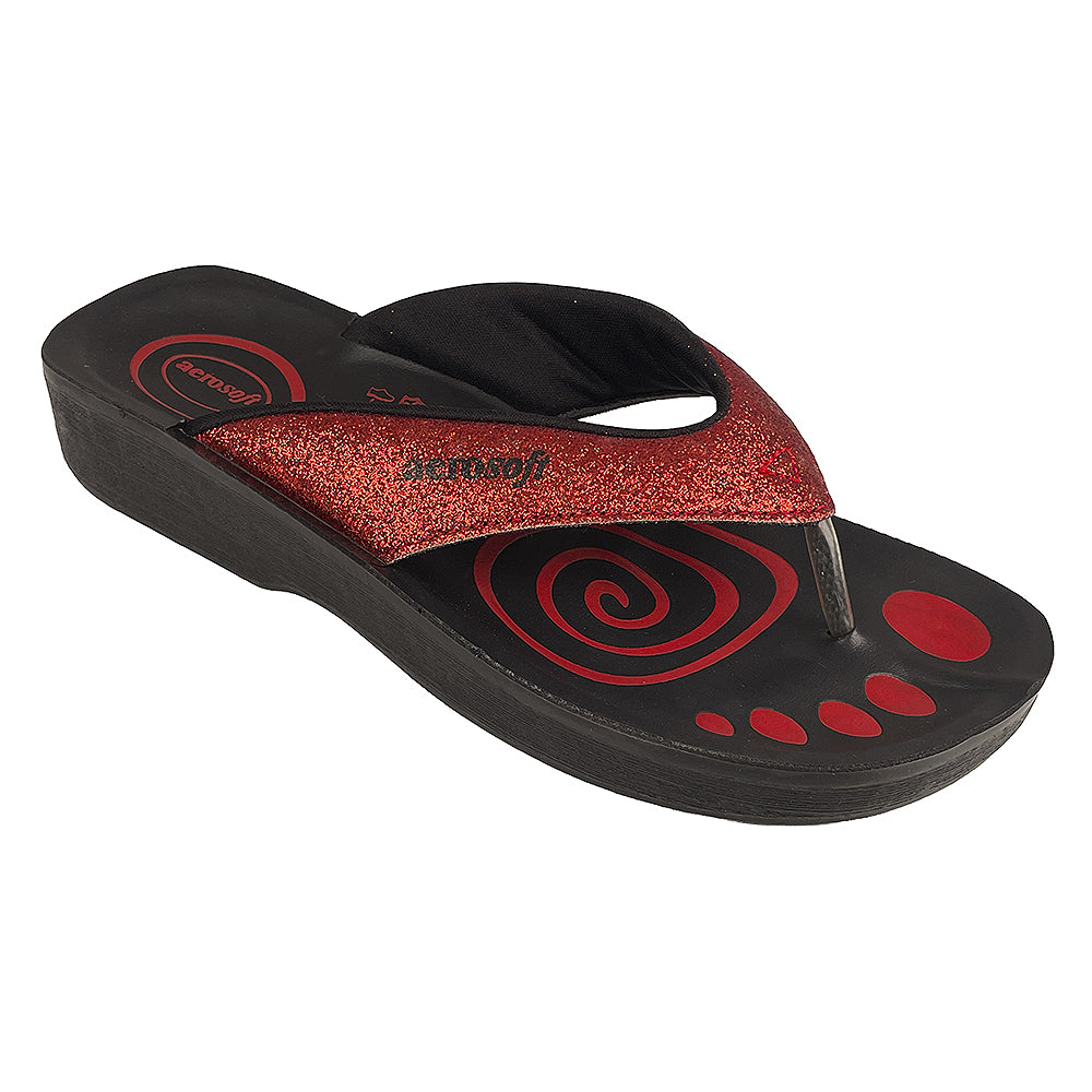 Sandalen Aerosoft Modell 825 mit Glitzereffekt