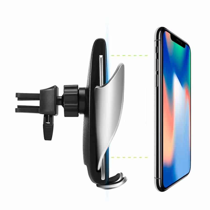 Drahtloses automatisches mobiles Ladegerät und Halterung für das Auto