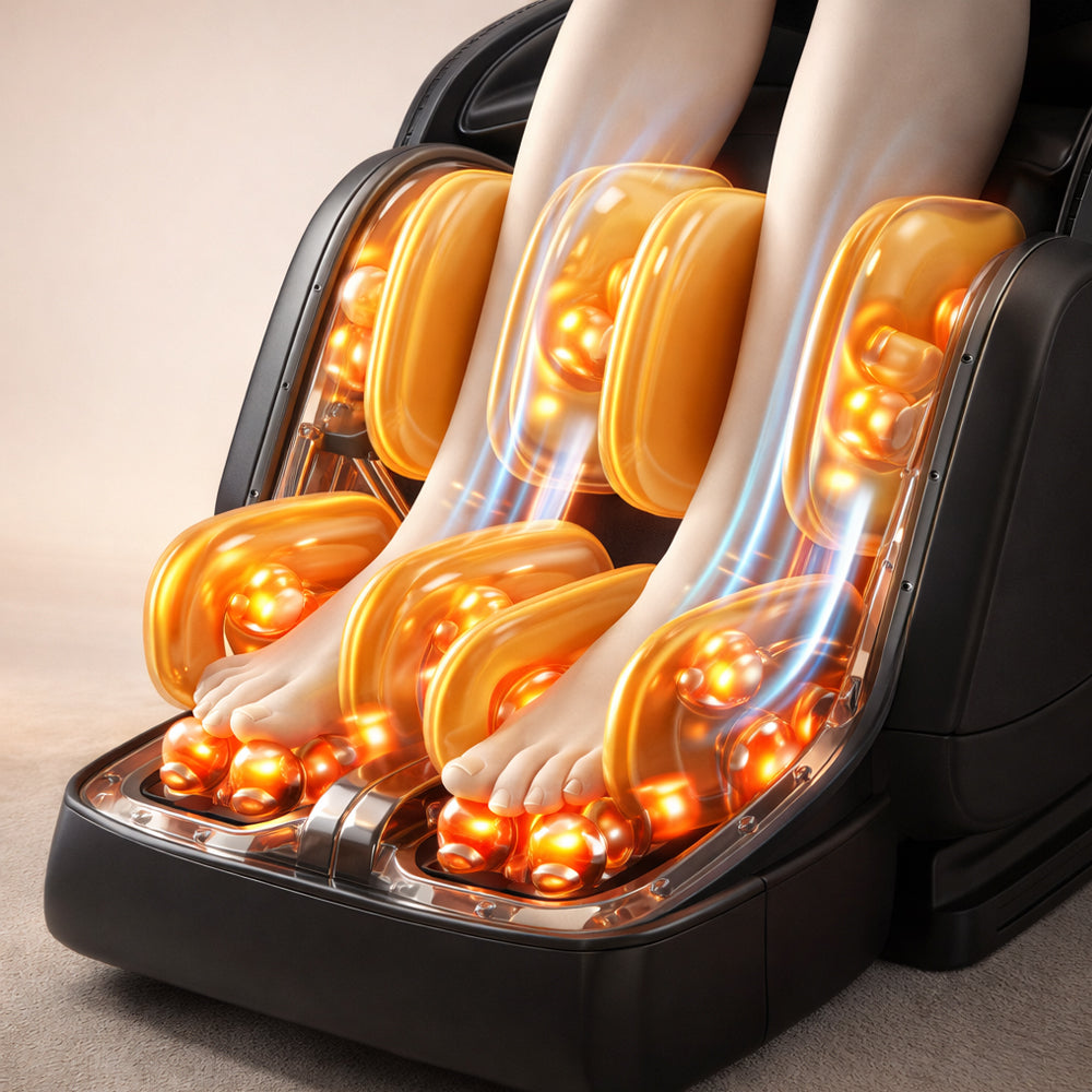 Luxuriöser Massagesessel – mit Zero-Gravity-Funktion, Wärme und Ganzkörpermassage – Modell 988E