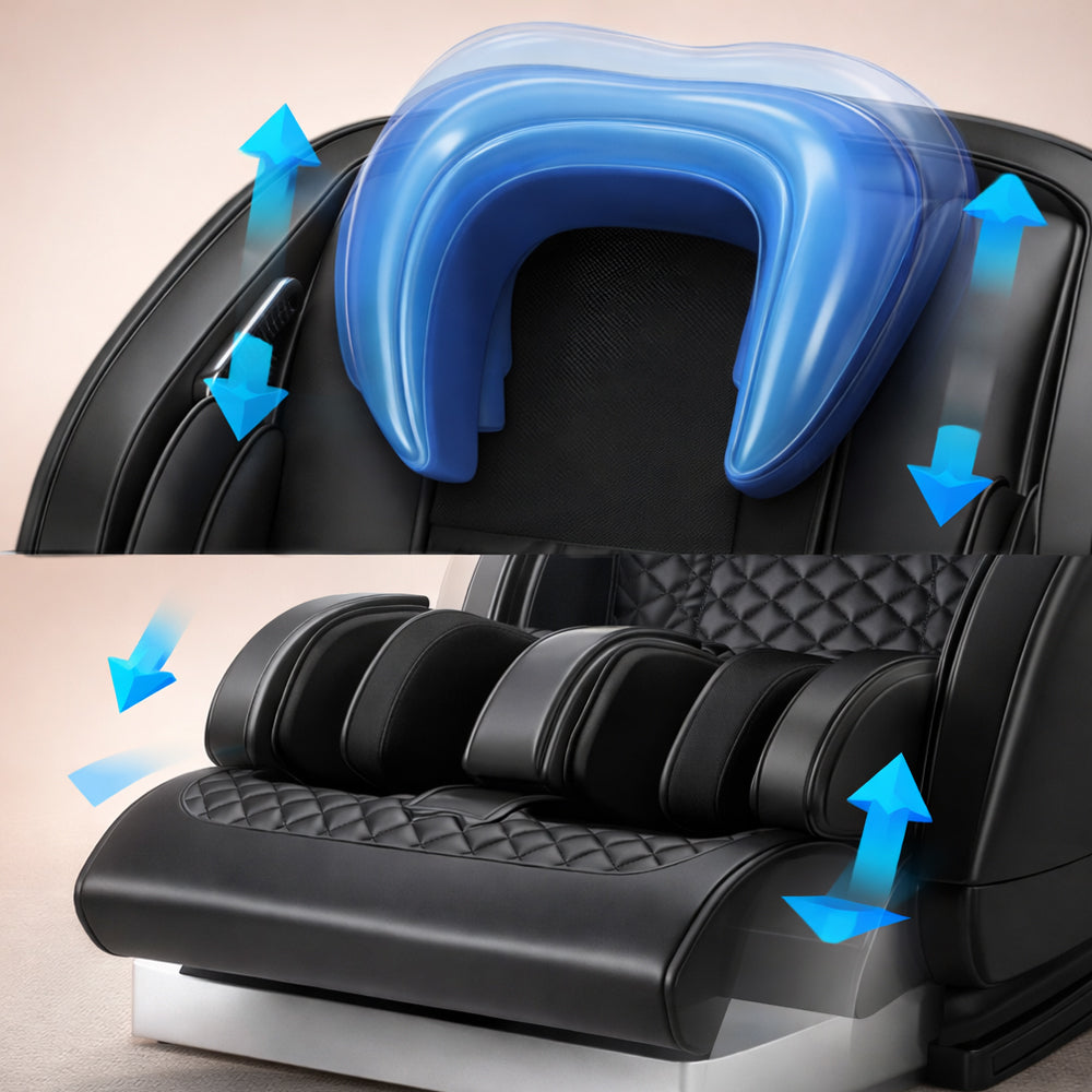 Luxuriöser Massagesessel – mit Zero-Gravity-Funktion, Wärme und Ganzkörpermassage – Modell 988E