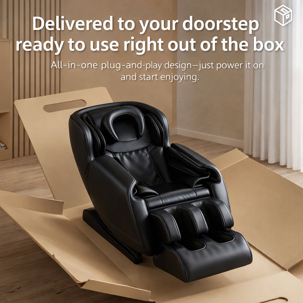 Luxuriöser Massagesessel – mit Zero-Gravity-Funktion, Wärme und Ganzkörpermassage – Modell 988E