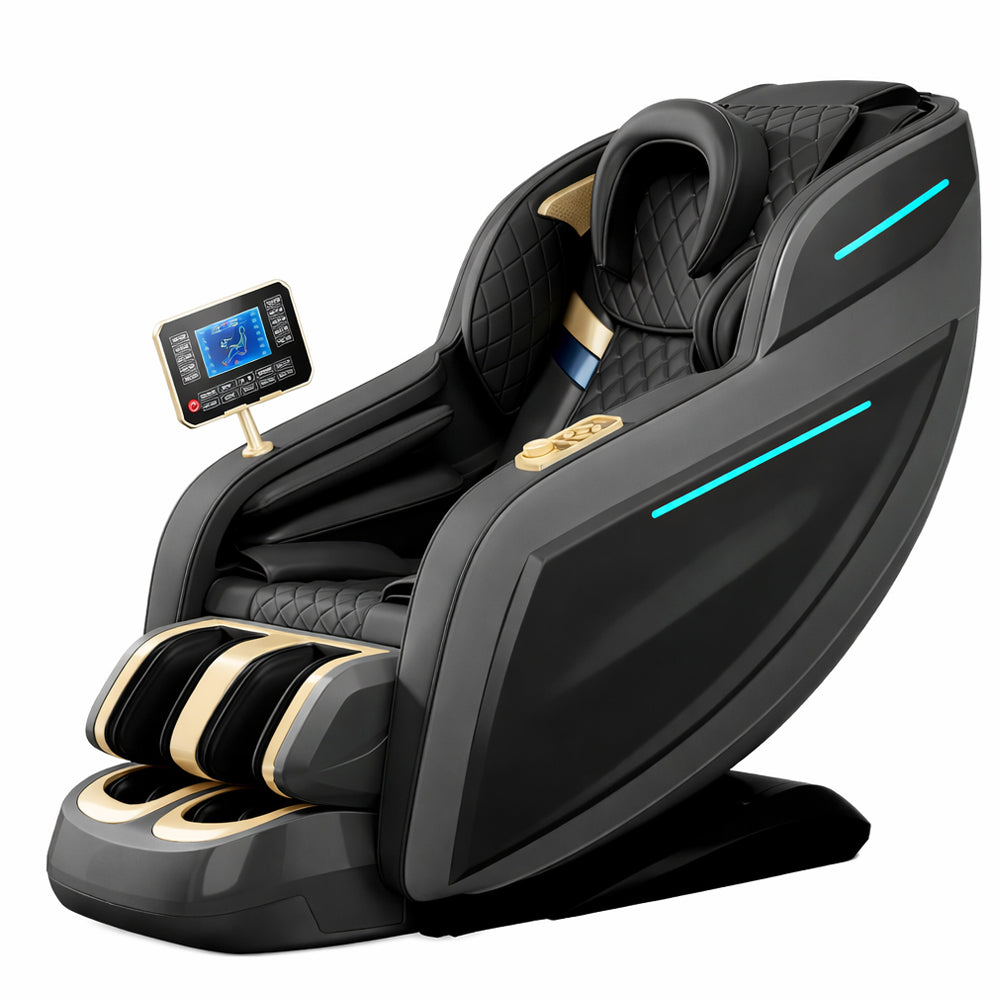 Massagesessel 3D mit Körperscan, SL-Schiene, Luftdruckmassage, Wärme in Beinen/Lendenbereich & Zero Gravity