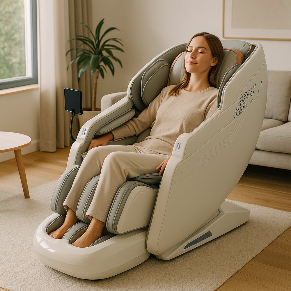 Massagesessel 3D mit SL-Technologie, Luftdruckmassage, Zero Gravity & Intelligente Steuerung – Modell 988R8
