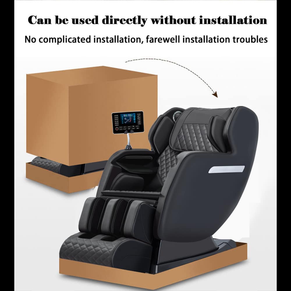 Massagesessel 4D mit SL-Technologie, Luftdruckmassage, Wärmetherapie und großem Touchscreen