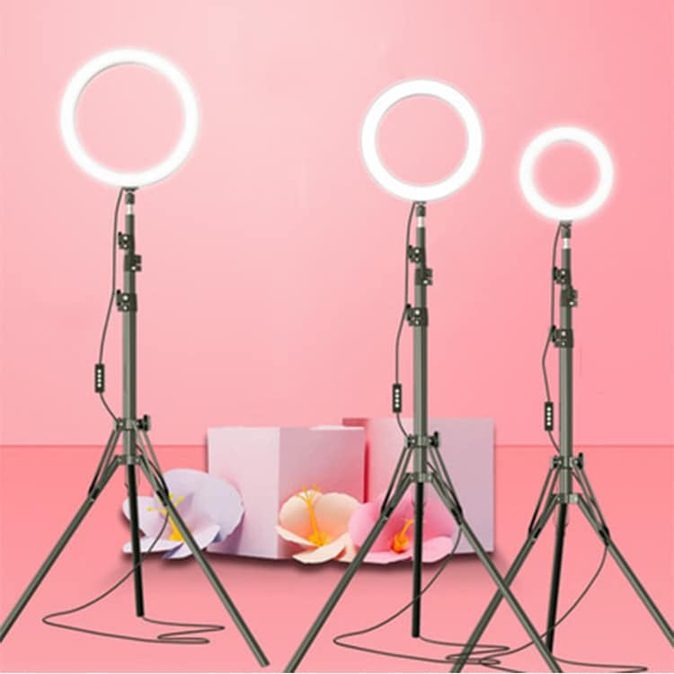 Ring light Ringlicht Leuchtring Youtube / TikTok mit Selfie Stand / TriPod