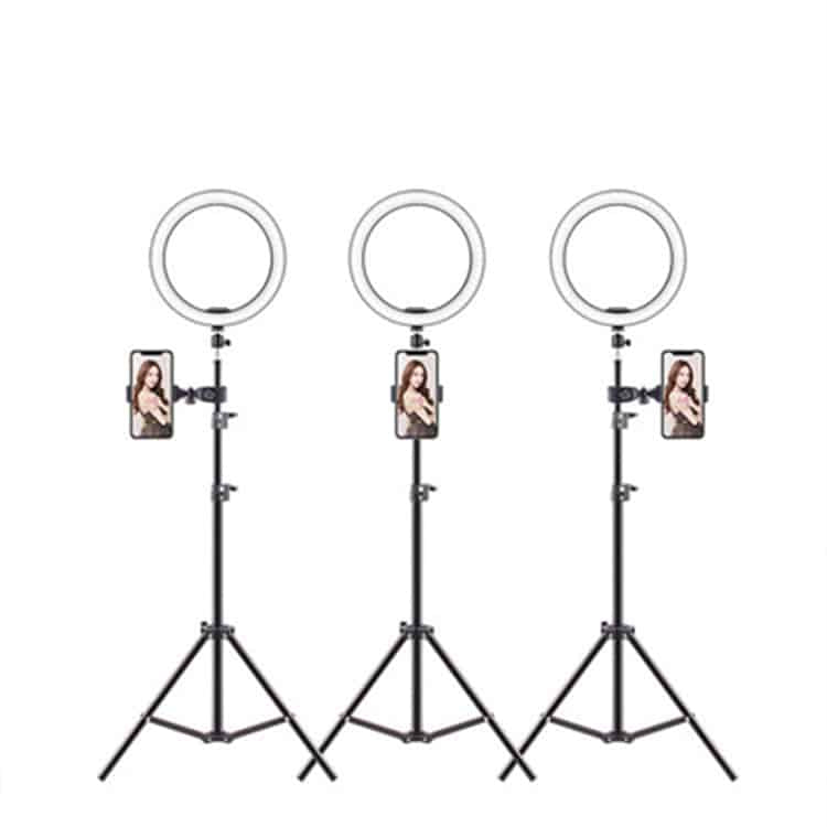 Ring light Ringlicht Leuchtring Youtube / TikTok mit Selfie Stand / TriPod