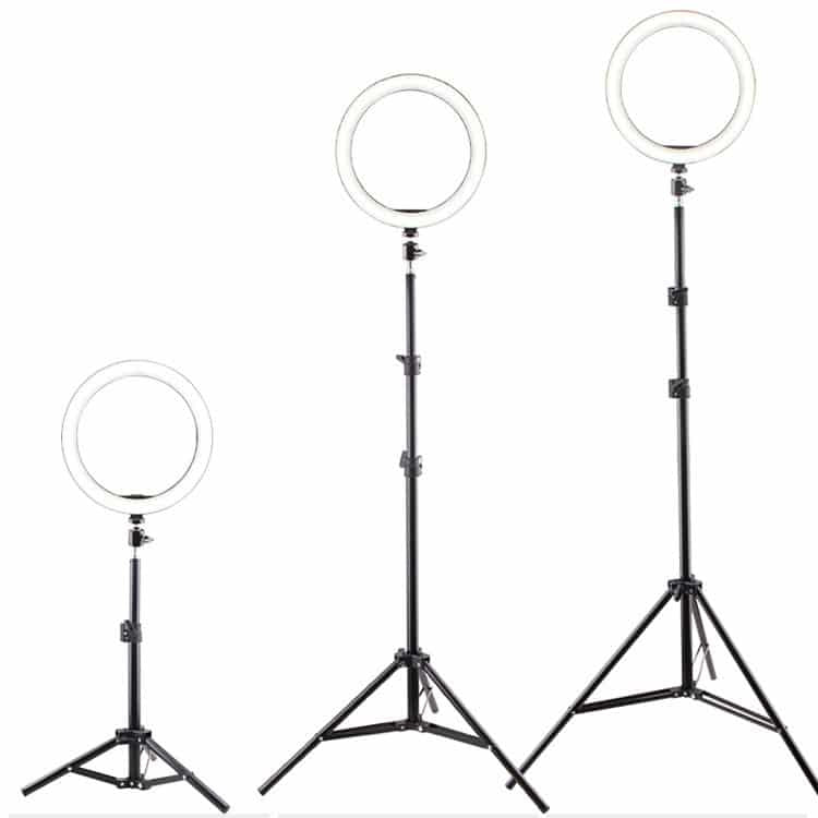 Ring light Ringlicht Leuchtring Youtube / TikTok mit Selfie Stand / TriPod