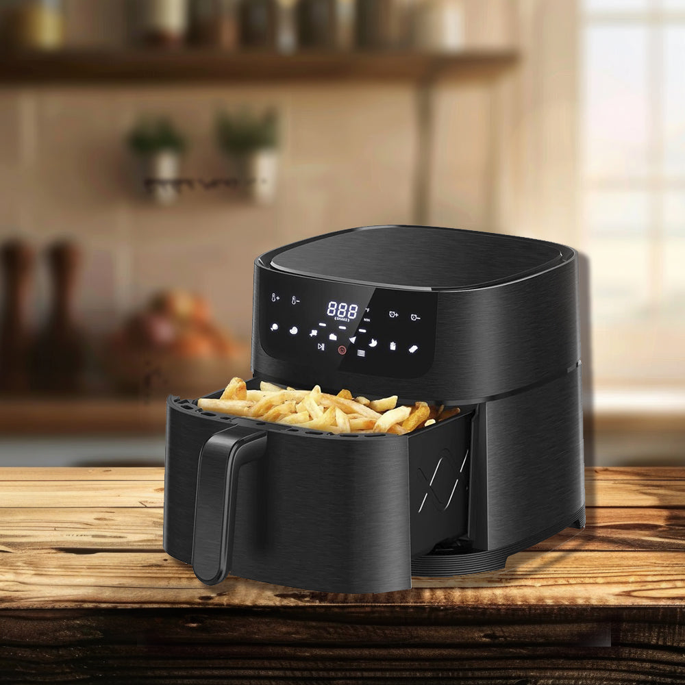 Airfryer 6,0 l (fettarm: grillen, backen, braten und frittieren)