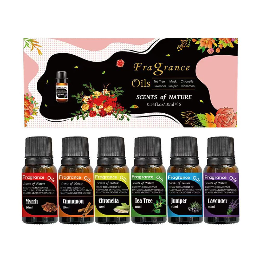 Ätherische Öle für Diffuser – 6 natürliche Düfte für Aromatherapie