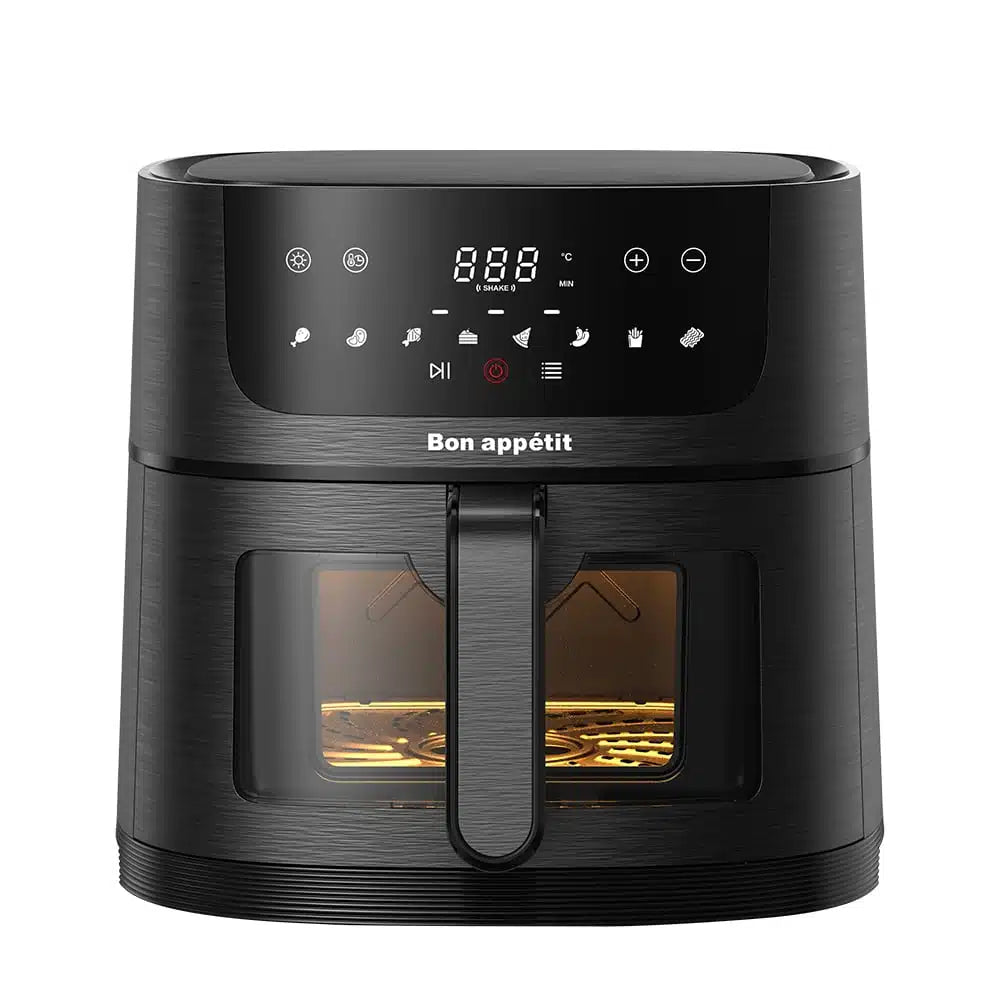 Airfryer 6.0 l. (fettarm: grillen, backen, braten und frittieren)