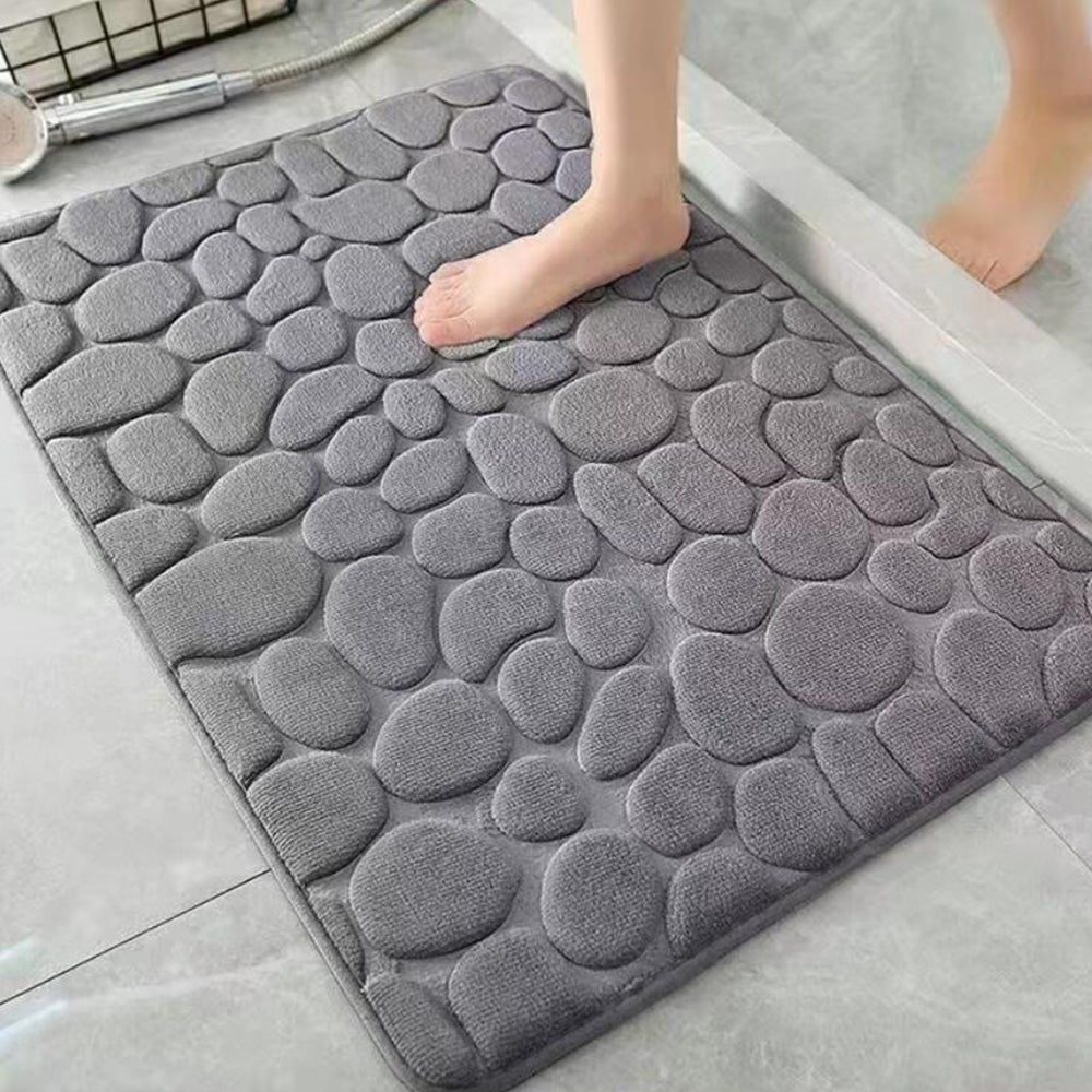 Absorbierende Badematte mit Rutschfester Unterseite