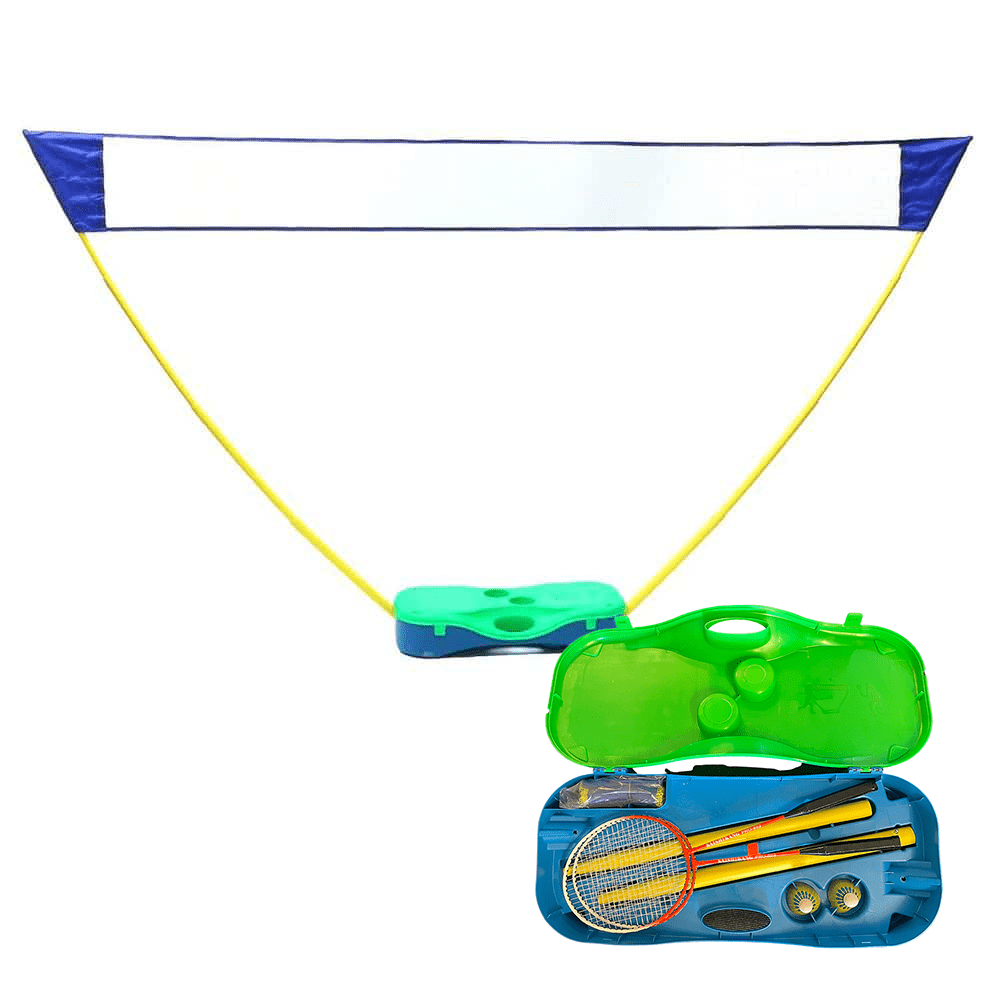 Badminton-Set mit Netz