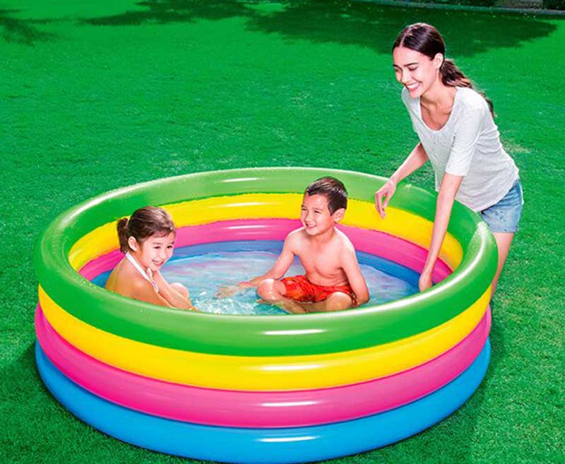 Schwimmbad Rainbow 4-Ringe von Bestway