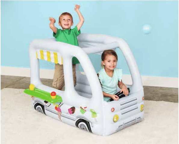 Aufblasbarer Eiswagen mit Eis und Kugeln von Bestway