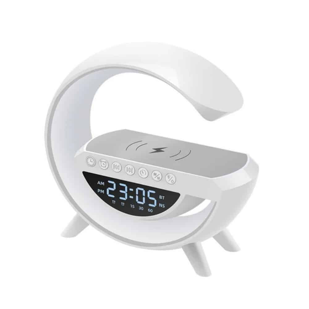 G-Licht – kabelloses Ladegerät mit Bluetooth-Lautsprecher und RGB-Lampe