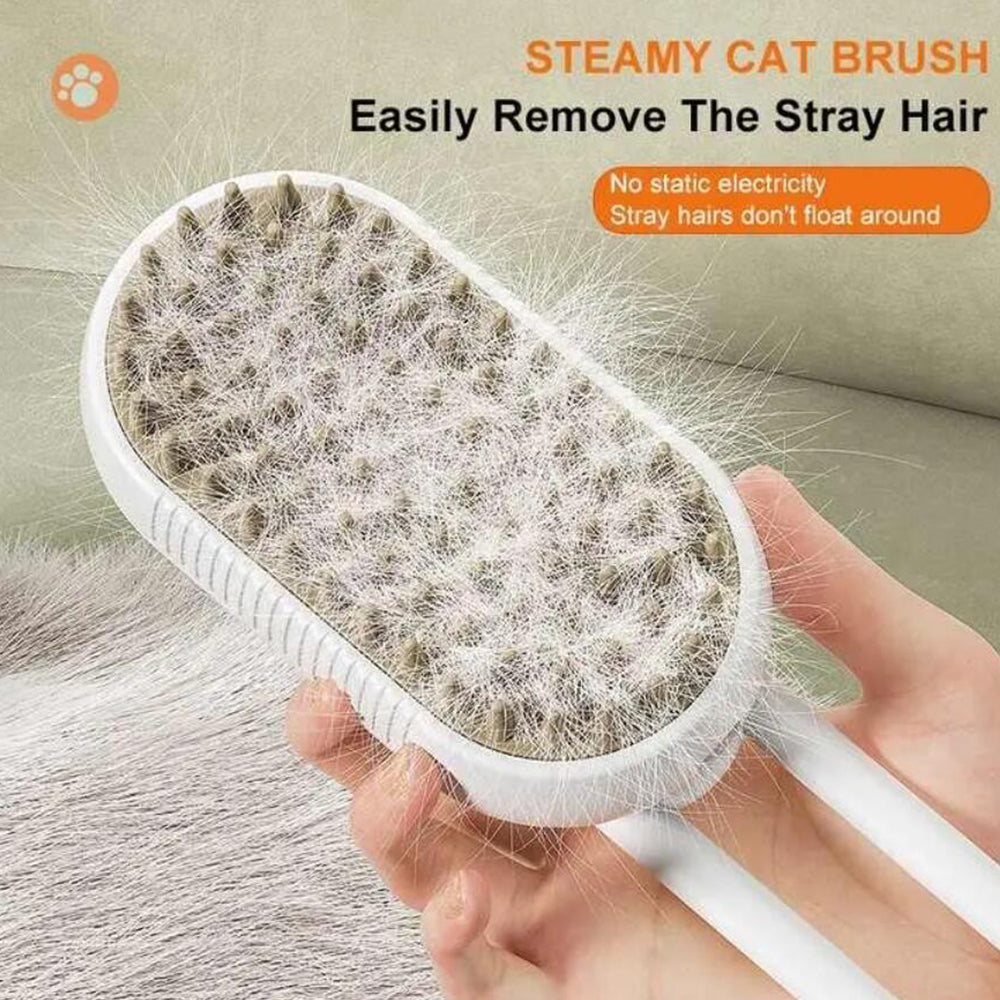 Damp Haustierbürste 3-in-1