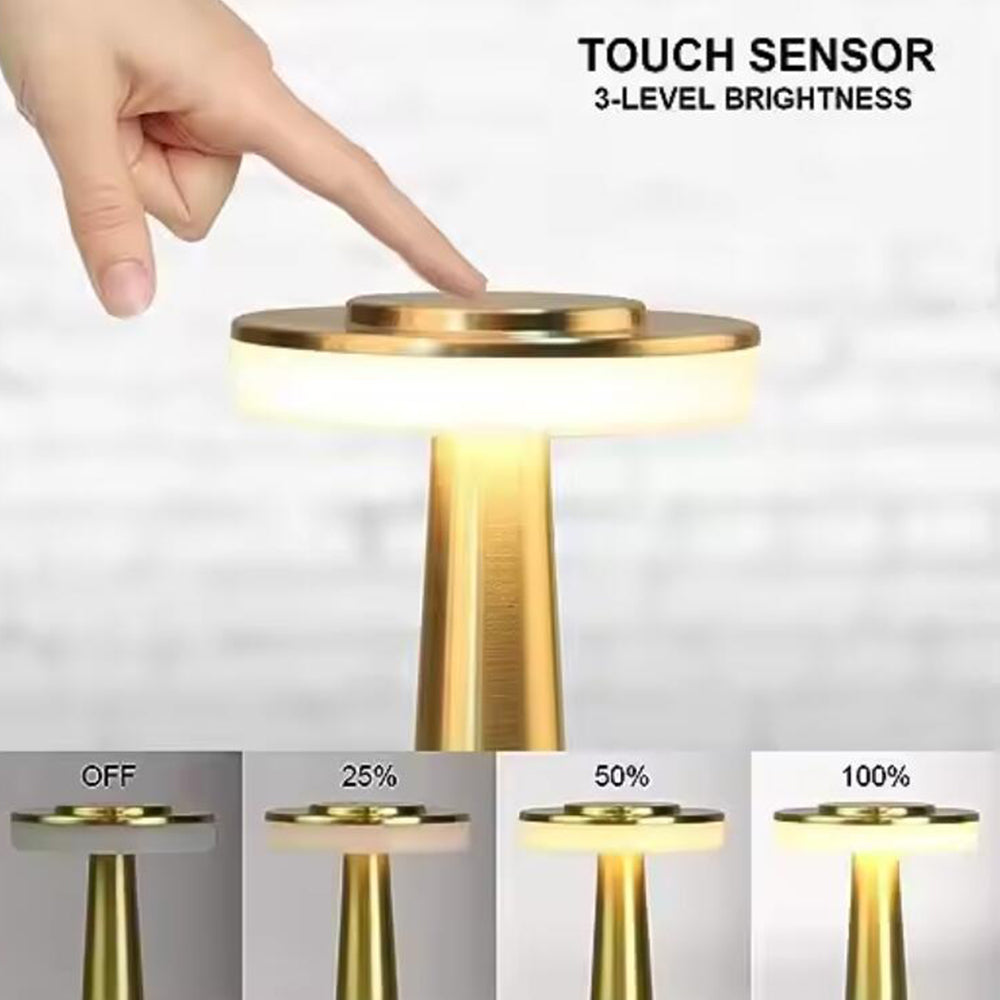 Touch LED Tischlampe mit USB-Aufladung