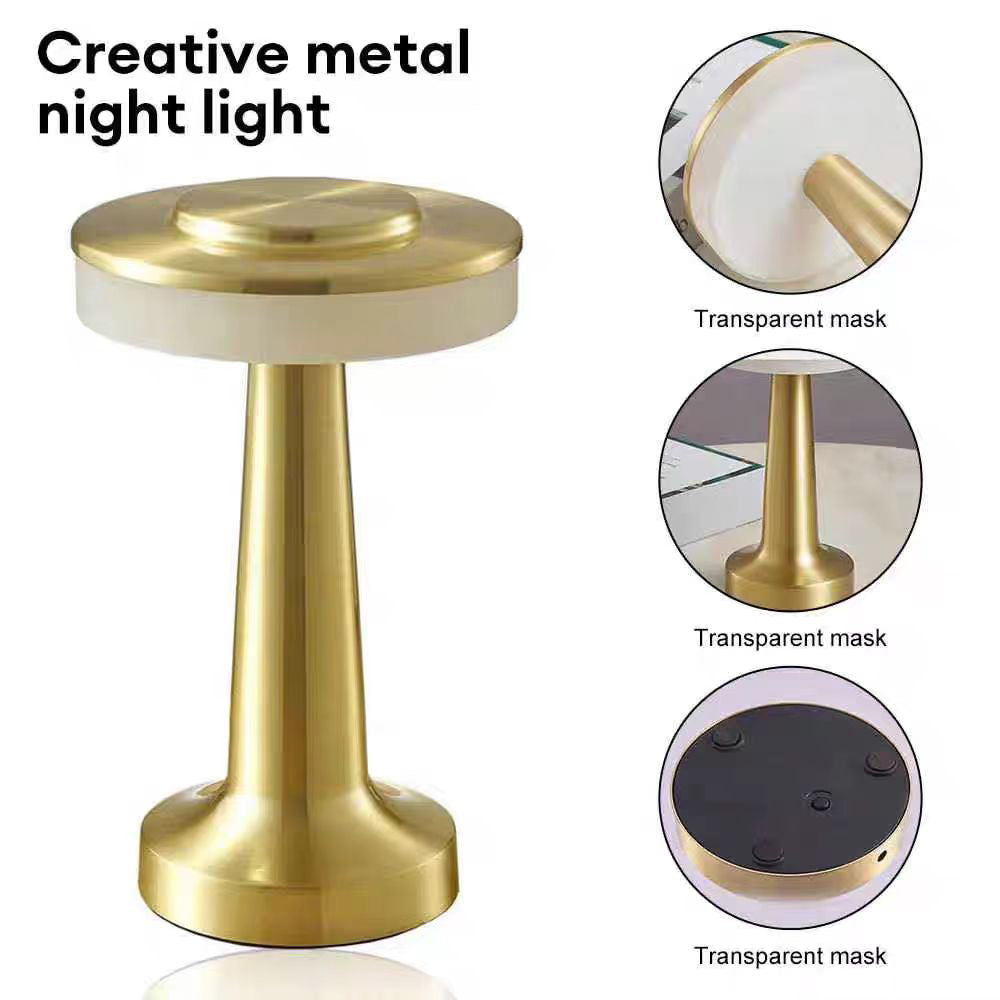 Touch LED Tischlampe mit USB-Aufladung