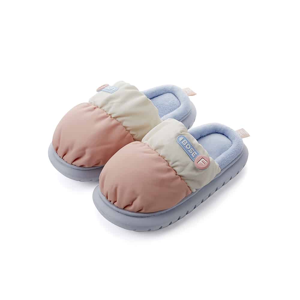 Hausschuhe Modell Bose F - pink, lila oder grün - weich und warm -