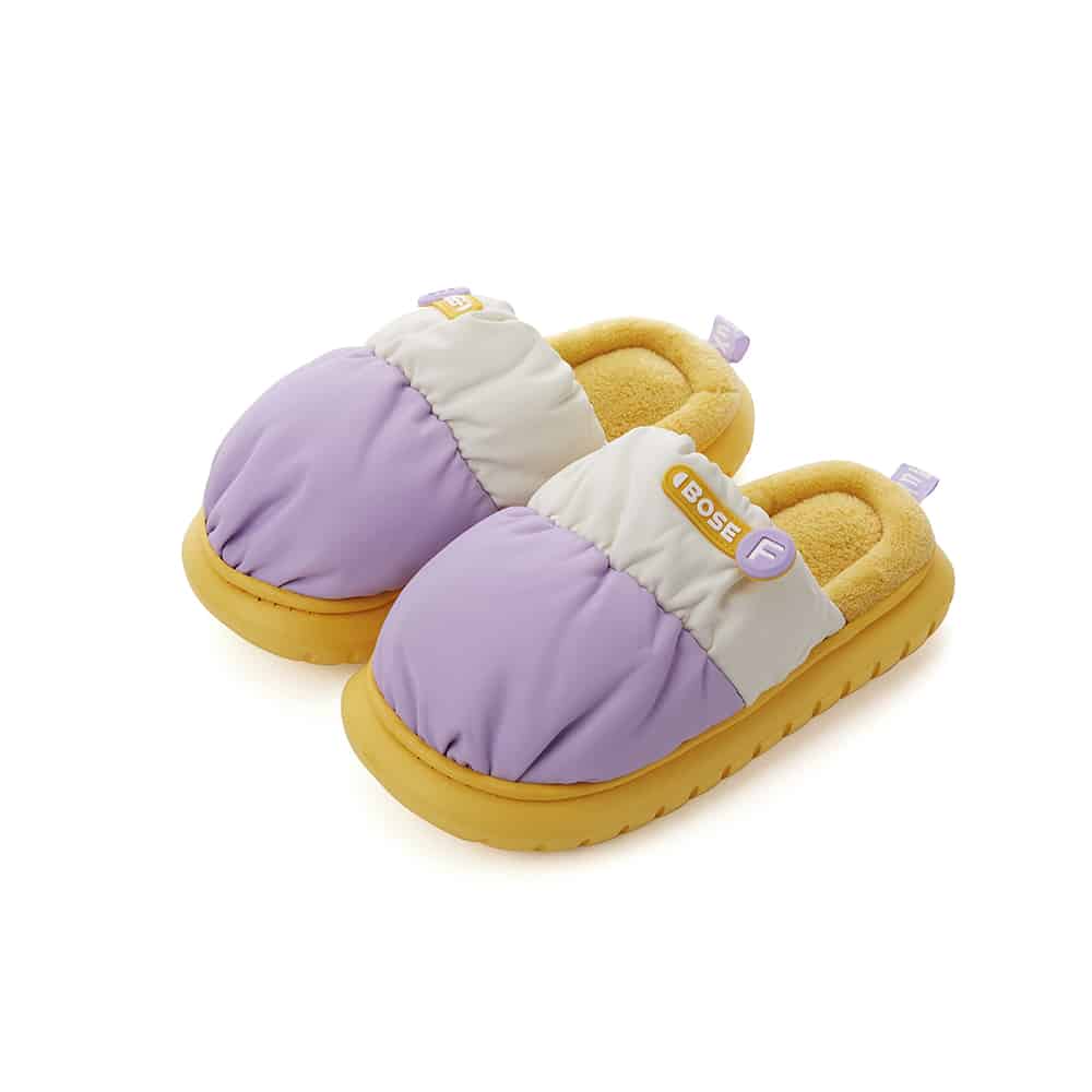 Hausschuhe Modell Bose F - pink, lila oder grün - weich und warm -