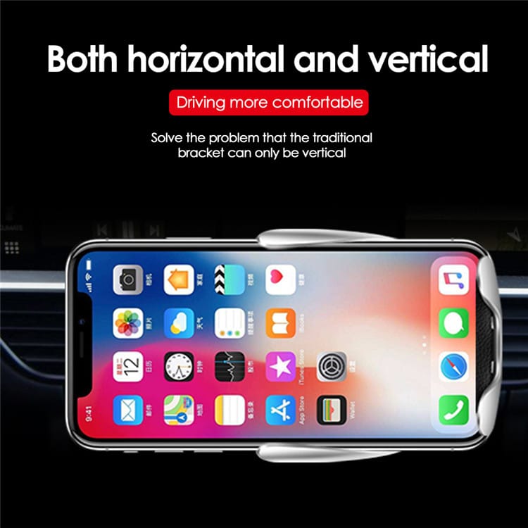 Drahtloses automatisches mobiles Ladegerät und Halterung für das Auto