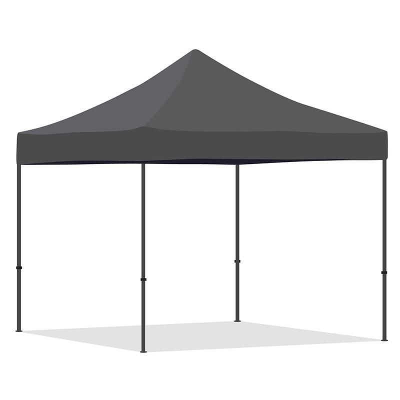 Pavillon / Gartenpavillon 3 x 3 Meter, weiß oder schwarz