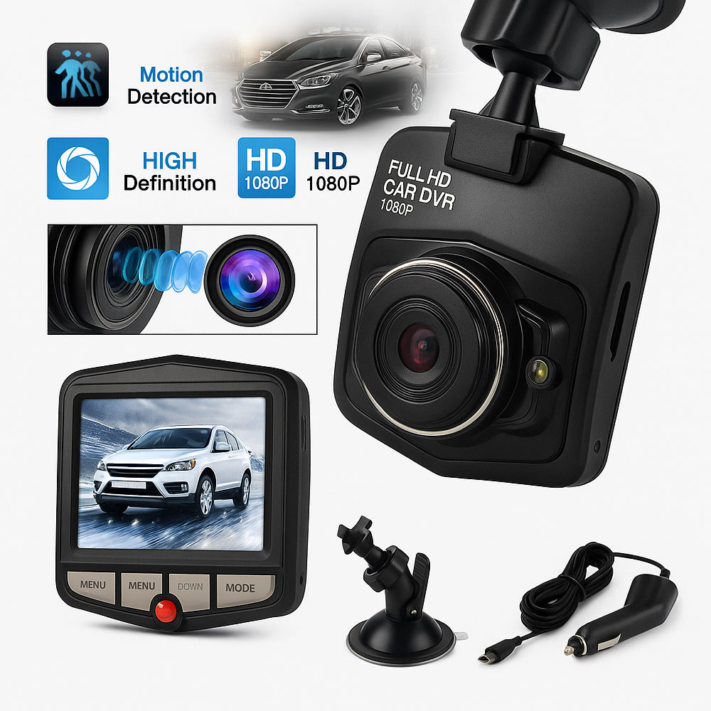 Autokamera/Dashcam 2,4" Bildschirm (Full HD 1080)