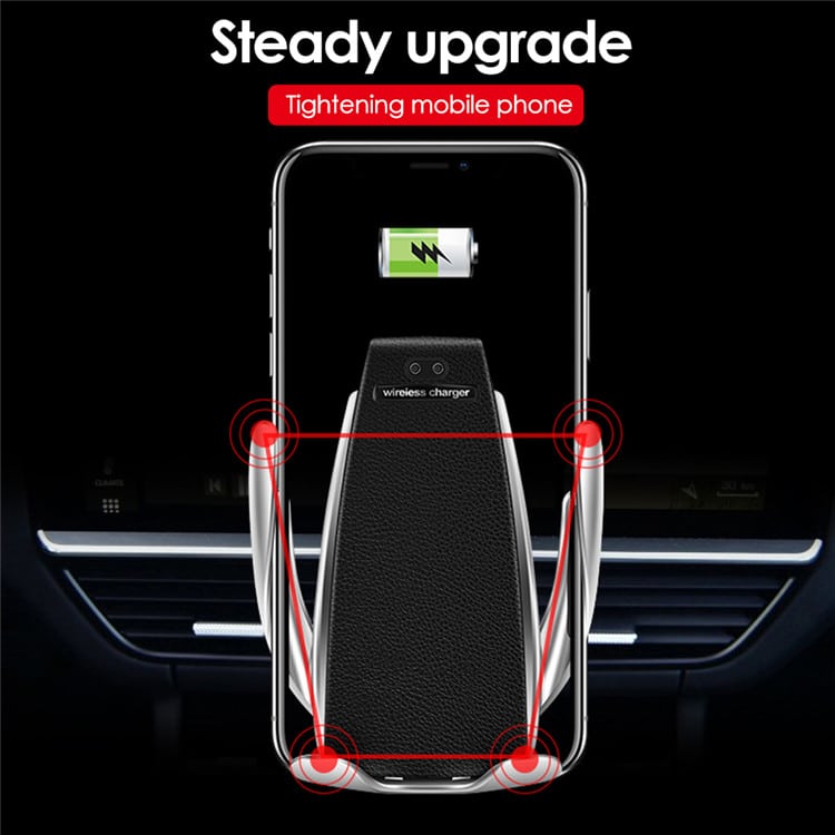Drahtloses automatisches mobiles Ladegerät und Halterung für das Auto