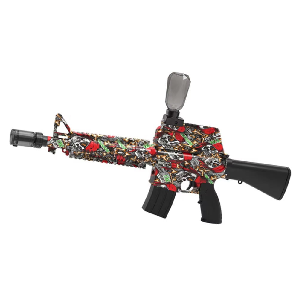 Gel Blaster M16 – elektrisch mit leuchtendem Schalldämpfer