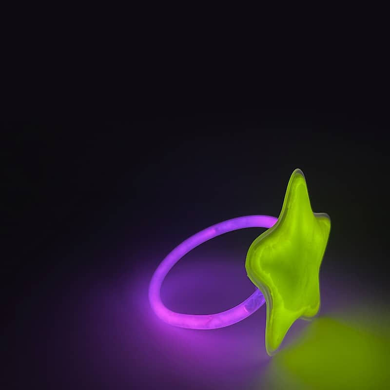 Armband mit Stern Luminous Glow Stick