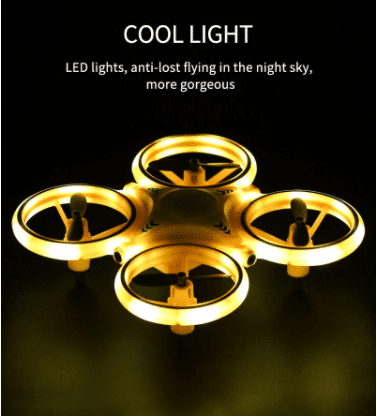 Drohnen-Hand-Quadrocopter (mit LED-Licht und Cool-Loop-Funktion)