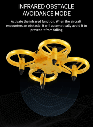 Drohnen-Hand-Quadrocopter (mit LED-Licht und Cool-Loop-Funktion)