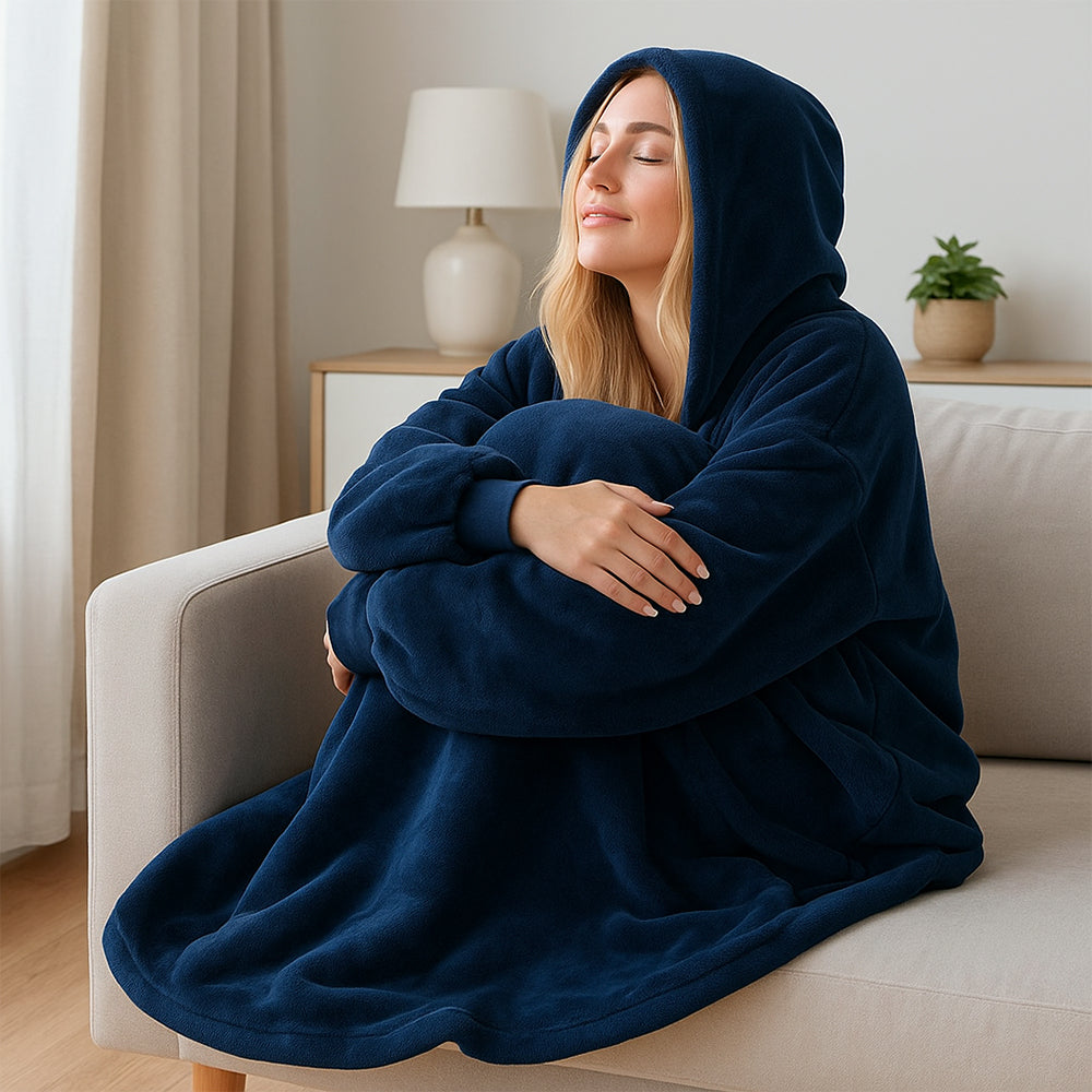 Oversize Hoodie-Decke – das ultimative Kuschel- und Komforterlebnis!