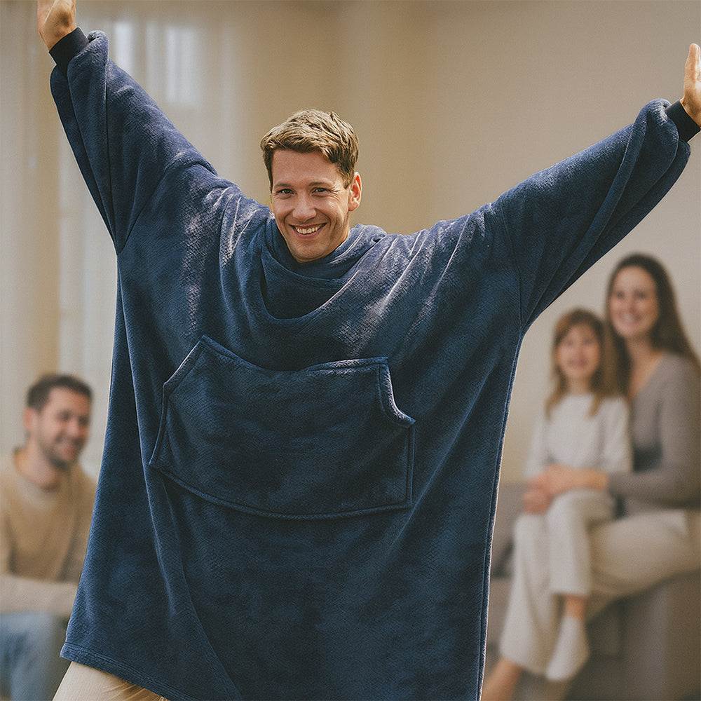 Oversize Hoodie-Decke – das ultimative Kuschel- und Komforterlebnis!
