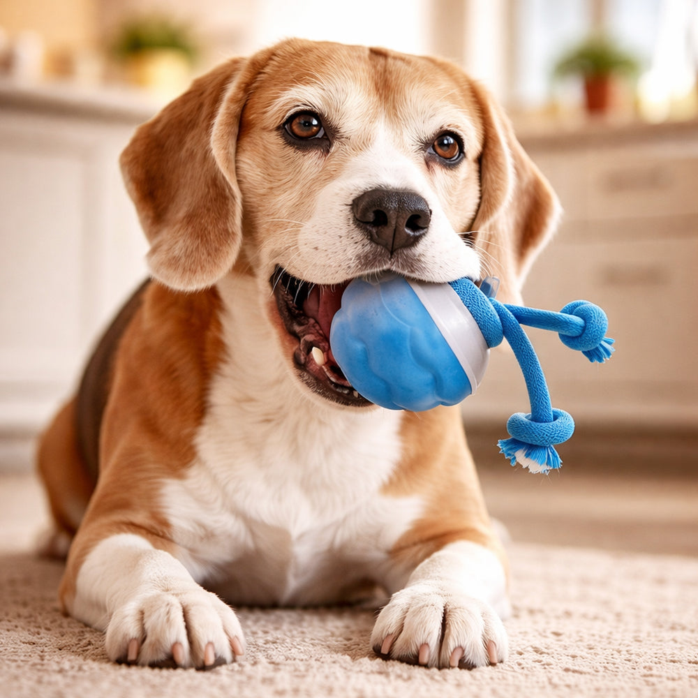 Intelligenter Aktivitätsball für Hunde – automatisch & interaktiv