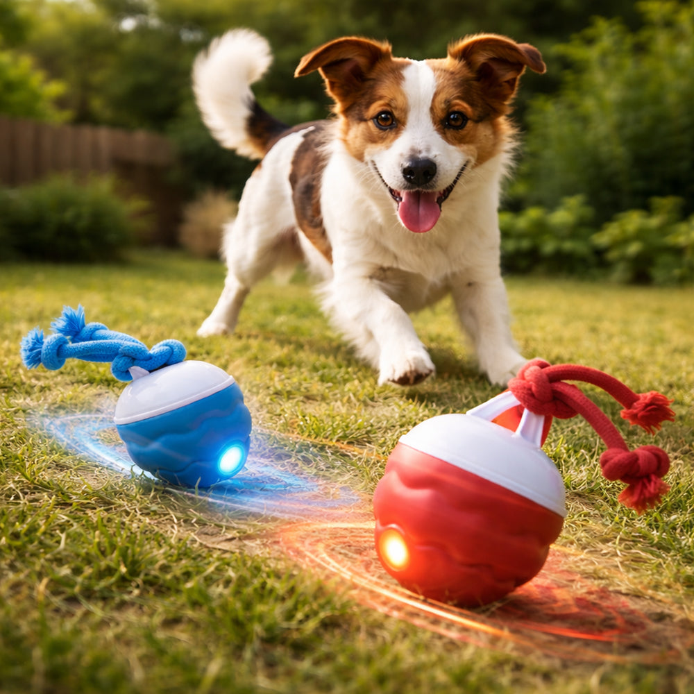 Intelligenter Aktivitätsball für Hunde – automatisch & interaktiv
