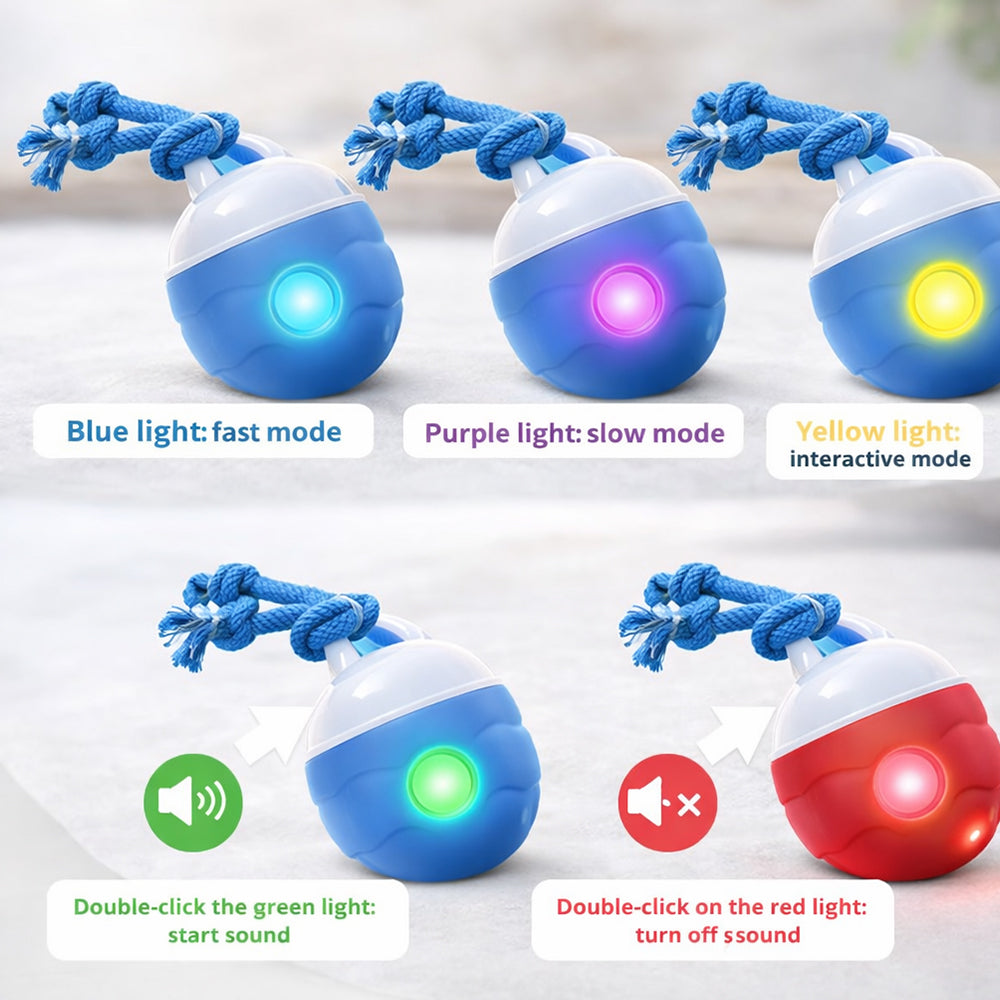 Intelligenter Aktivitätsball für Hunde – automatisch & interaktiv