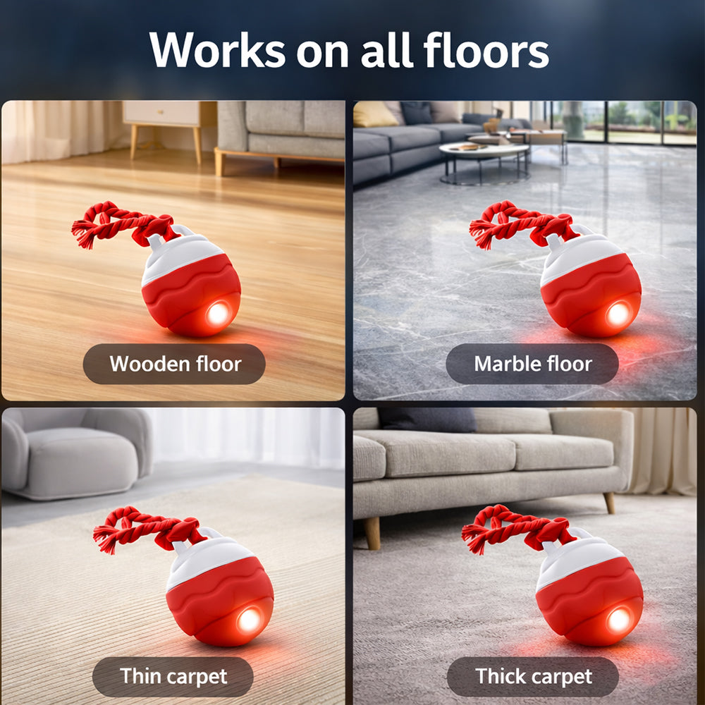 Intelligenter Aktivitätsball für Hunde – automatisch & interaktiv