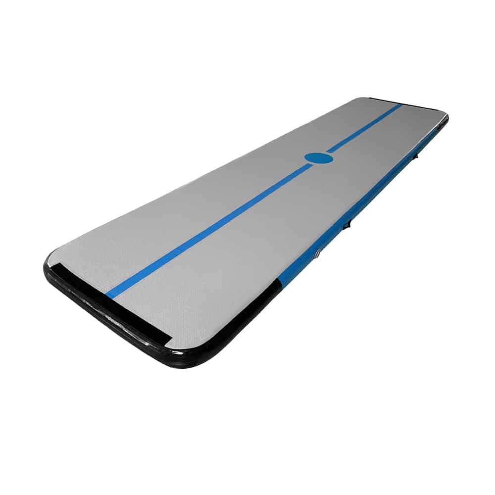 Airtrack Sprungbahn 600x100cm mit Pumpe (schwarz