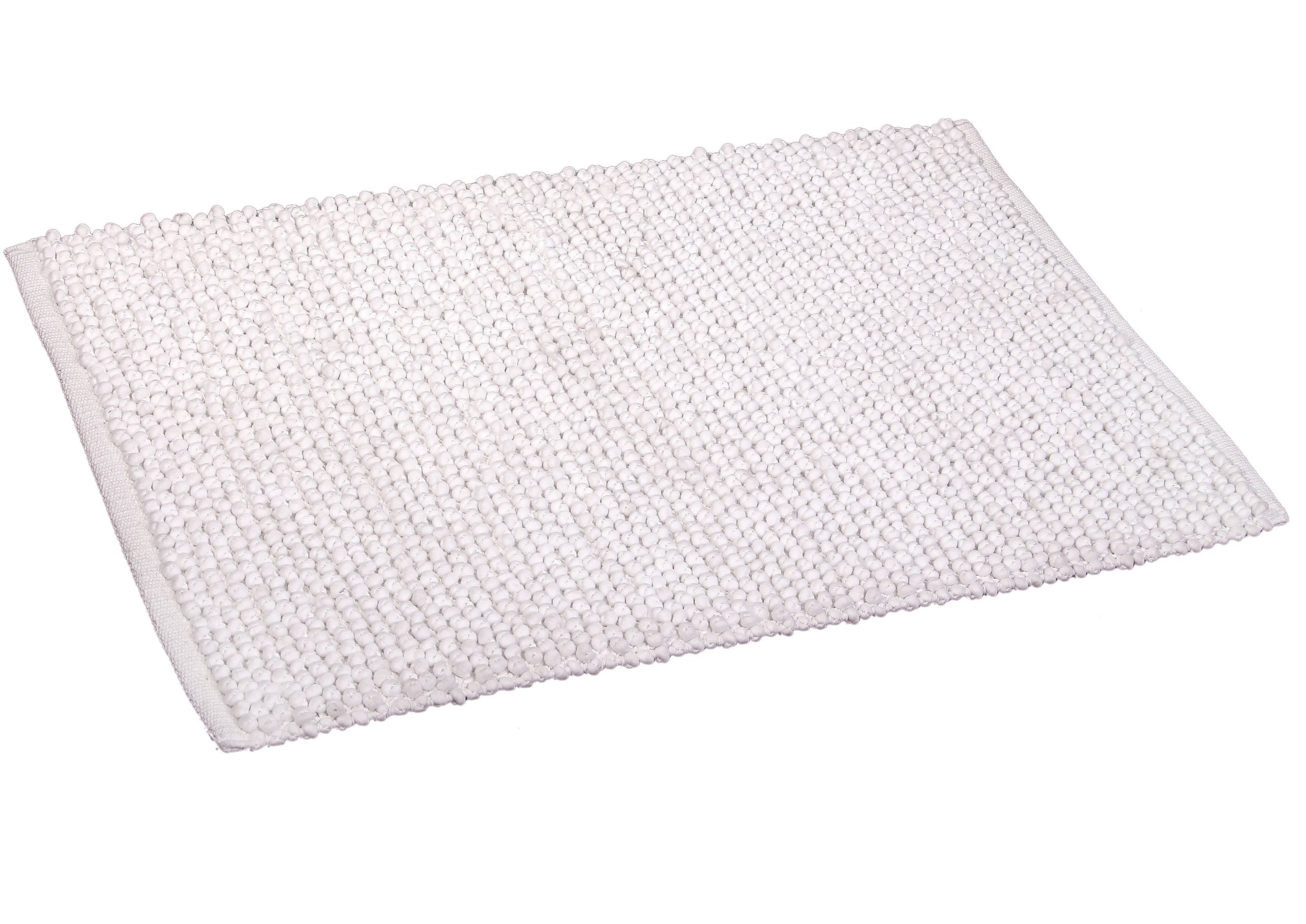 Teppich - Popcorn - 65x130 cm. Baumwollmix (Erhältlich in 3 verschiedenen Farben)