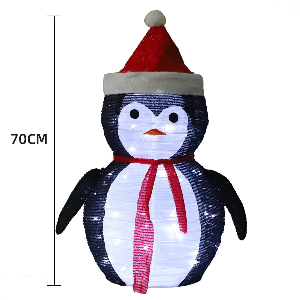 Pinguin 70 cm groß - Faltbar mit Timer -