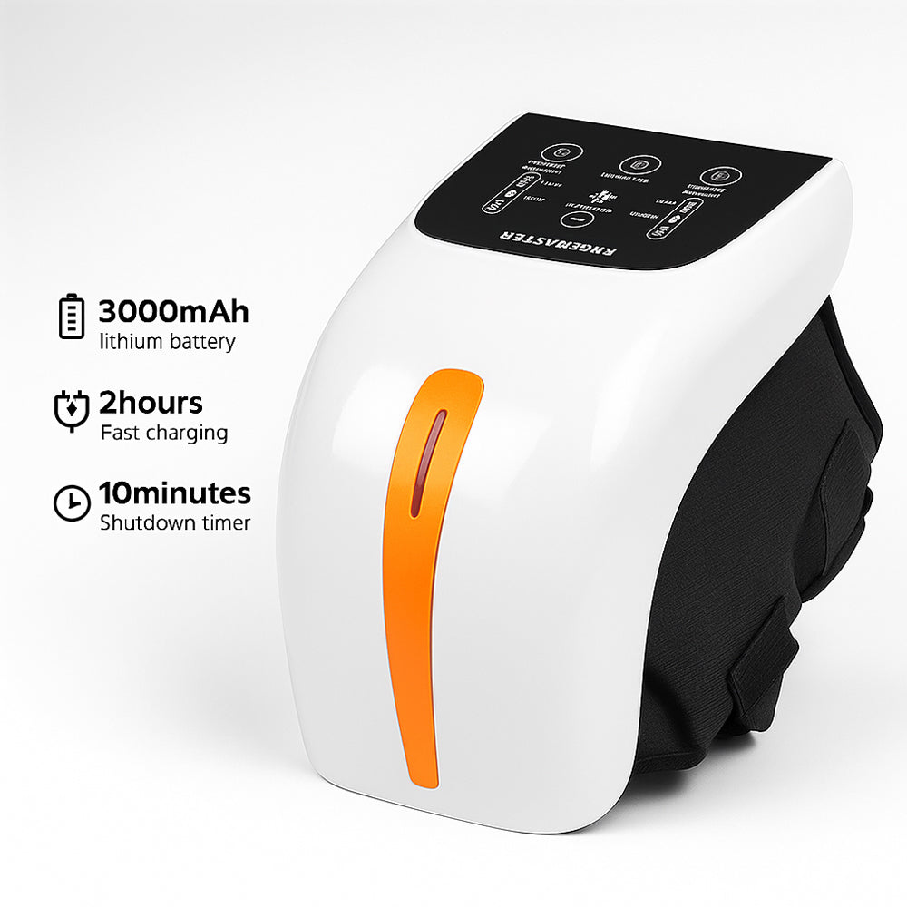 Knie-Massagegerät mit Infrarot-Wärme – digitales Display