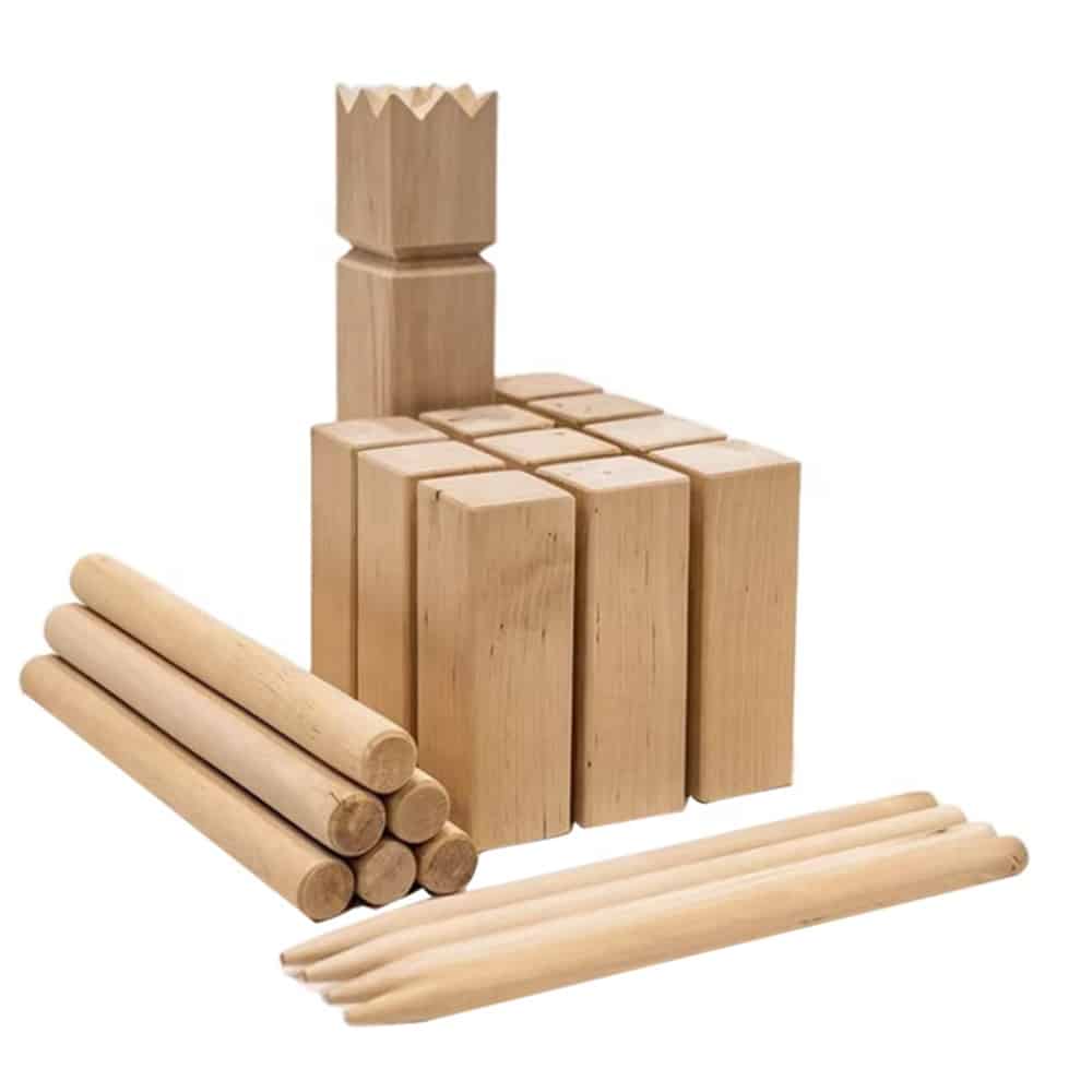Kubb aus Holz