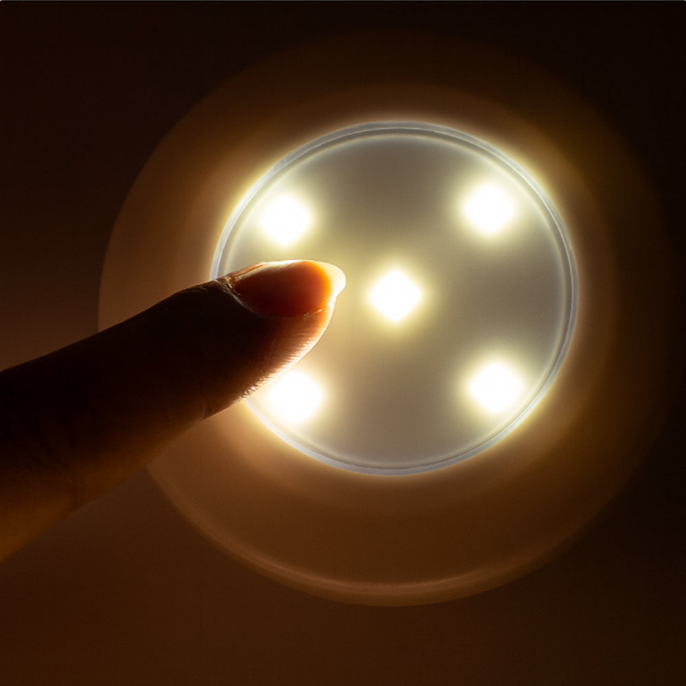 LED Spot (rund) 3 Stk. inkl. Fernbedienung